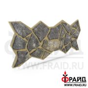 Термопанель Фрайд Премиум уральский Сланец зеленый плитняк (средняя)