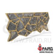 Термопанель Фрайд Премиум уральский Сланец зеленый плитняк (верхняя)