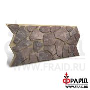 Термопанель Фрайд Премиум ростовский Песчаник обожженный плитняк (ровная)
