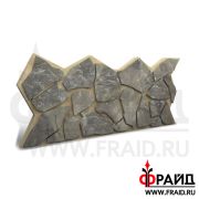 Термопанель Фрайд Премиум ростовский Песчаник серо-зеленый плитняк (нижняя)