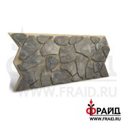Термопанель Фрайд Премиум ростовский Песчаник серо-зеленый плитняк (ровная)