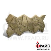 Термопанель Фрайд Премиум ростовский Песчаник желто-серый плитняк (средняя)