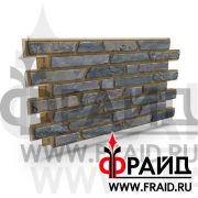 Термопанель Фрайд Премиум псковский Шунгит графит стрелки 6см