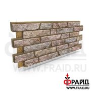 Термопанель Фрайд Премиум псковский Доломит малиново-серый стрелки 9см