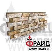Термопанель Фрайд Премиум псковский Доломит бежевый стрелки 9см