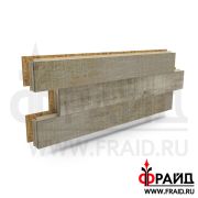 Термопанель Премиум Керамика Будущего Идальго Вуд Эго Светло-серый