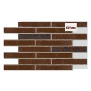 Термопанель Европа Alaska Braun KohleBrand Schieferstruktur