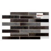 Термопанель Европа Atlantis KohleBrand Schieferstruktur